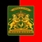 Haiti black and red original flag